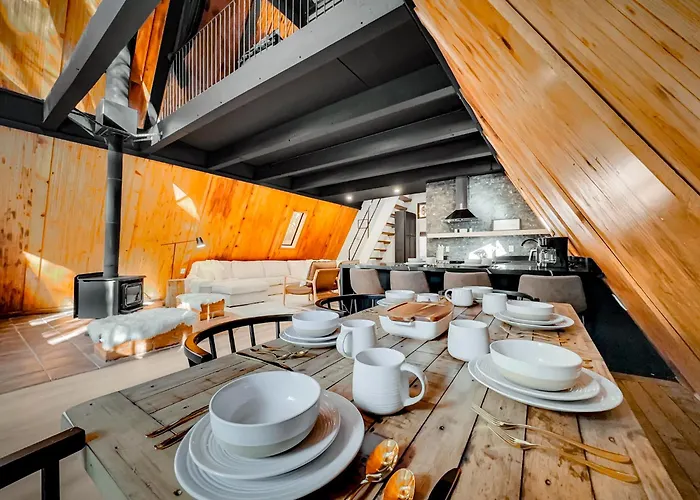 Modern Luxurious A-frame - Playground